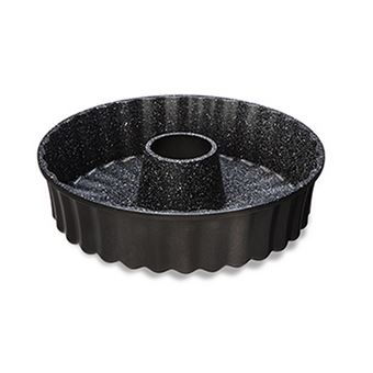 Forma para Bolos Risolì Royal D'Alù | Alumínio Fundido sob Pressão | Antracite | 26x26x6 cm - 1