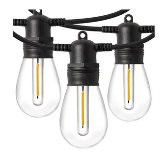 Grinalda Luzes LED Klack| Vintage  | 8 Metros | Exterior e Interior | Tomada 220V - 1