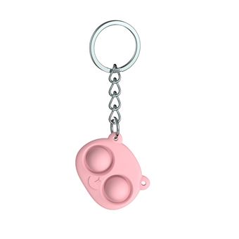 Brinquedo Anti Stress Lionvolant Push Pop Bubble Sensory Fidget Toy - Urso Rosa Balé - 1