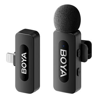 Microfone BOYA BY-V1 (V2.0) | Preto - 1