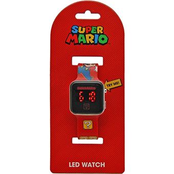 Relógio Digital LED Kids Euroswan Super Mario Bros - 1