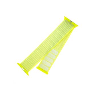 Bracelete de Nylon FIXED para Apple Watch 42/44/45mm - Verde lima - 1