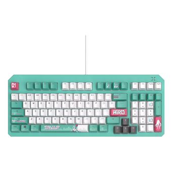 Teclado Gaming com Fios ASUS TUF Gaming K3 Gen II Hatsune Miku Edition - 1