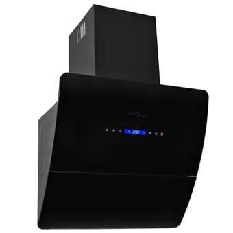 Exaustor de parede vidaXL | 756 m³/h | Aço inoxidável | 60 cm | D | Preto - 1