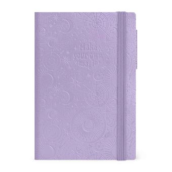 Agenda Escolar Diária 120X180Mm 2025/26 16 Meses Legami Mystic Lilac - 1