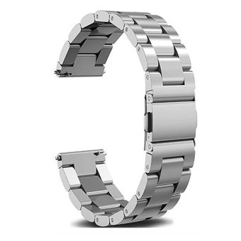 Bracelete de Aço + Ferramenta GIFT4ME para Garmin Forerunner 265S | Prata - 1