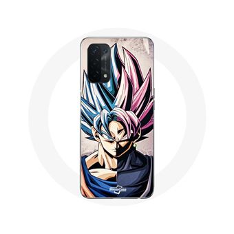 Capa Maniacase para Oppo A74 5G com tema do manga Dragon Ball em estilo anime e multicolorida - 1