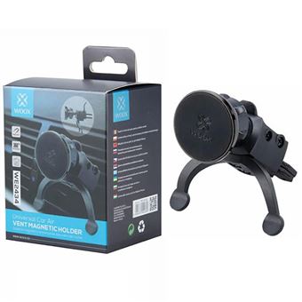 Suporte Telemóvel Woox WE2434 e GPS Universal Magnético para Automóvel - Preto - 1