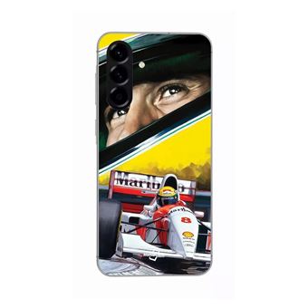 Capa Maniacase para Samsung Galaxy A36 | F1 Ayrton Senna Mclaren Legend Formula 1 - 1