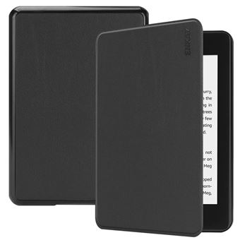 Capa Magunivers PU auto-vigília / sono preto para Amazon Kindle Paperwhite 4 2018 - 1