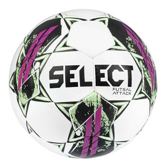 Bola Futsal SELECT Attack | Branco/Rosa - 1