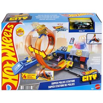 Pista Hot Wheels Mattel Super Esquadra de Polícia - 1