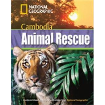 Cambodia Animal Rescue + Book with Multi-ROM : Footprint Reading Library 1300 - 1