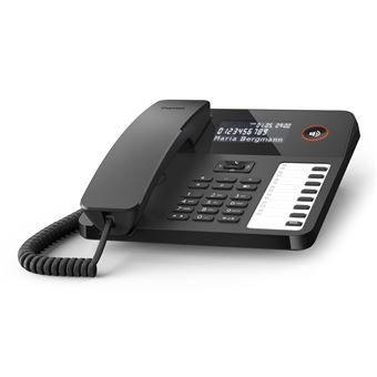 Telefone Analógico Gigaset DESK 600 | Preto - 1