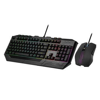 Teclado Gaming com Fios Cooler Master Peripherals DEVASTATOR 3 RGB | Idioma: Alemão | Preto - 1