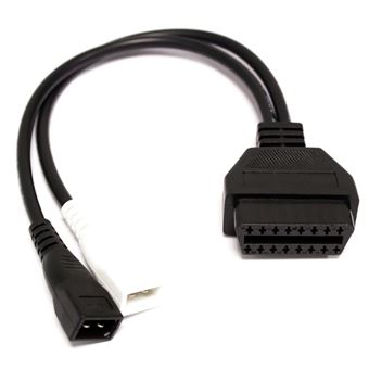 Adaptador OBD II BeMatik para Conetor Específico para Carros Audi 2Pin - 1