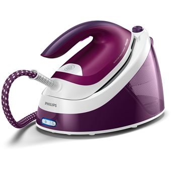 Ferro com Caldeira Philips Ferro com gerador de vapor PerfectCare Compact Essencial GC6842/30 | 2400 W | 1.3 L | Roxo, Branco - 1