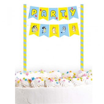 Topper para Bolo de Festa / Cake Picks Bluey - 1