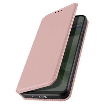 Capa Avizar para Xiaomi Redmi Note 12 Pro Plus com Aba Magnética Rose gold - 1