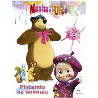 Masha e o urso - Pintando os animais - 1