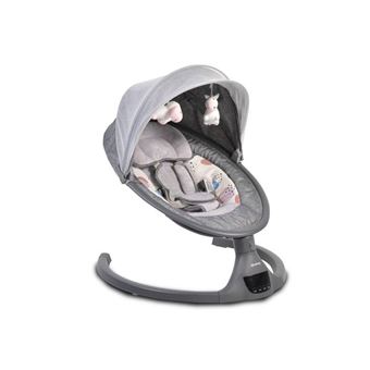 Cadeira Baloiço MONI ISWING | Controlo Remoto e Bluetooth - Cinzento Escuro - 1