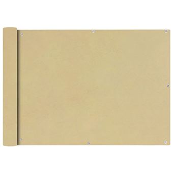 Tela de Varanda vidaXL | Tecido Oxford | 75x400cm | Bege - 1