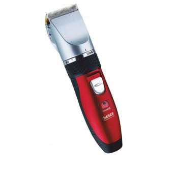 Máquina de Cortar Cabelo Haeger HC-WR3.007B | Vermelho, Prateado - 1