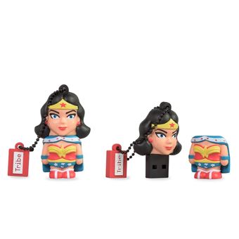 Pen USB 8GB Tribe DC Comics Tribe 8GB, Wonder Woman 8GB USB 2.0 Type-A Multi unidade de memória USB