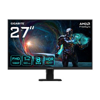 Monitor Gaming GIGABYTE GS27FA | LED | FHD | 1 ms | 180 Hz | 27" | E - 1