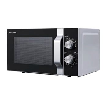 Micro-ondas Sharp R-204SA | 20 L | 800 W | Cinzento, Aço inoxidável - 1