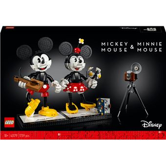 LEGO Classic Personagens para Construir - Mickey Mouse e Minnie Mouse 43179 | 1739 Peças - 1