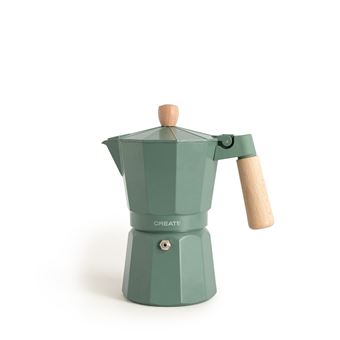 Cafeteira Italiana CREATE THERA MOKA RETRO | 9 Taças / 450ml | Sage - 1