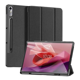 Capa DUX DUCIS para Lenovo P12 12.7 em PU com Suporte e Porta-Lápis– Preto - 1