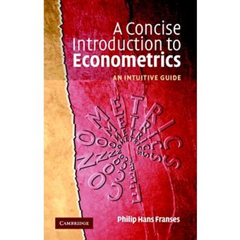A Concise Introduction to Econometrics - An Intuitive Guide - Paperback - 2002 - 1