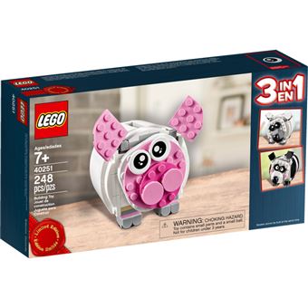 LEGO 40251 Mini Piggy Bank - Mealheiro | 248 Peças - 1