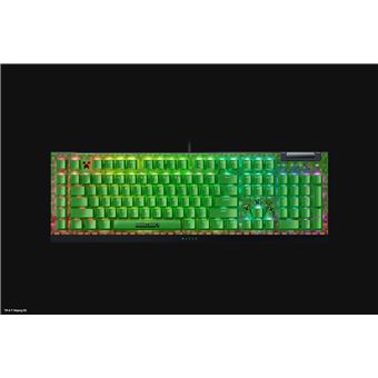 Teclado Gaming com Fios Razer BlackWidow V4 X | Idioma: Inglês US | Verde - 1