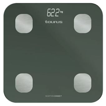 Balança de Casa de Banho Taurus 990559000 | Preto - 1