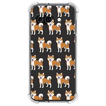 Capa de Silicone Tumundosmartphone à Prova de Choque para Google Pixel 9a 5G | Desenhos de cães 08 - 1