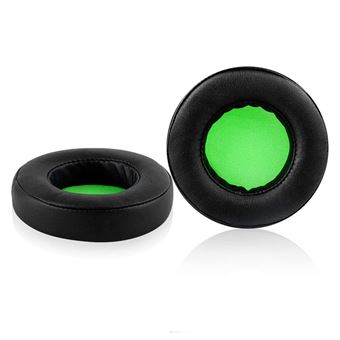 Almofadas HSMY de reposição para Auscultadores Razer Kraken Pro V2 - Preto e Verde - 1