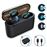 Fones Avizar com Estojo de Carga Bluetooth Estéreo Antihumidade Preto_0