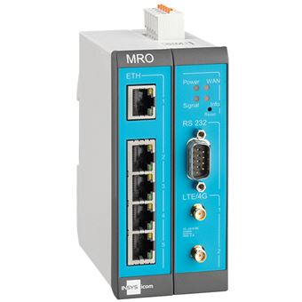 Router com Fio Insys Microelectronics MoRoS MRO-L200 | Azul, Cinzento, Branco - 1