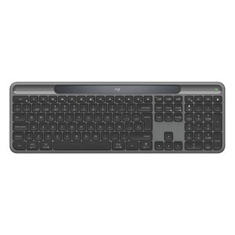 Teclado Wireless Logitech Signature Slim Solar+ K980 | Idioma: Espanhol | Grafite - 1