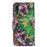 Capa PU Magunivers suporte para impressão de padrões borboleta e flor para Samsung Galaxy A50_2