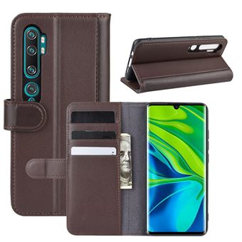 Capa Magunivers | TPU Dividido Castanho para Xiaomi Mi CC9 Pro/Mi Note 10/Mi Note 10 Pro