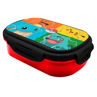 Caixa de Lanche + Garfo Pokemon | 22x16x7cm - 1