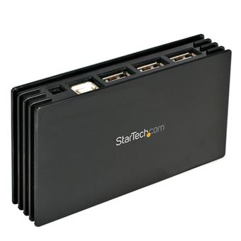 Hub de interface startech.com st7202usbgb usb 2.0 480 mbit/s preto