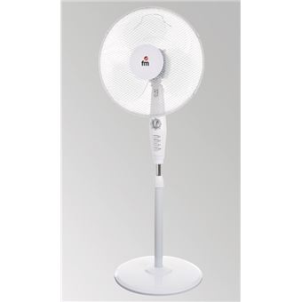 Ventoinha de Chão FM Calefacción P-40 | 3 Velocidades | 50 W | Branco - 1