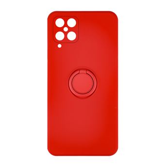 Capa Skyhe para Samsung Galaxy A12 5G Gel O-Ring Vermelho - 1