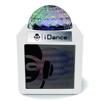Coluna Portátil iDance Cube Nano CN-1 Branco - 1