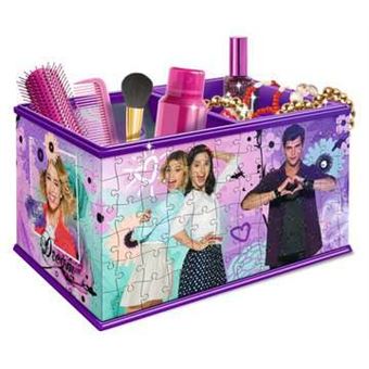 Puzzle 3D Ravensburger Música Storage Box Violetta | 216 Peças - 1